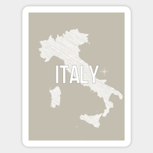 Country Wall Decor Italy Black and White Art Canvas Poster Prints Modern Style Painting Picture for Living Room Cafe Decor World Map Magnet